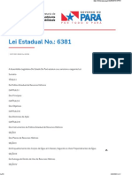 SEMAS - Lei Estadual No. 6381 - Recursos Hídricos