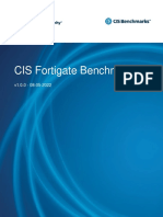 CIS Fortigate Benchmark v1.0.0.DRAFT