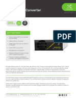 Solar Series Converter: Key Features