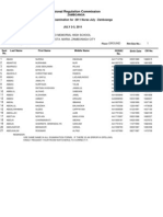 PRC Room Assignment For July 2011 Nursing Board Exam (Zamboanga)