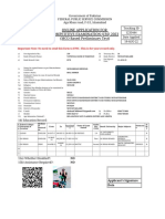 Online Application For Competitive Examination (CSS) 2023 (MCQ Based Preliminary Test)