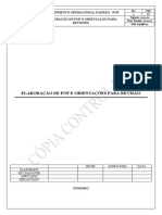 0-POP GQ 001 - Elaboração de Modelo de Procedimento Operacional Padão (Modelo)