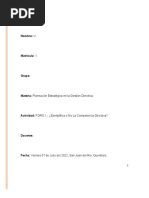 Foro 1. - Ejemplifica o No La Competencia Directiva.