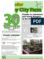 Thanks To Volunteers and Young Rangers at The Farm: Events Calendar