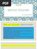 Social Telesis: By: Pankaj Kanwar