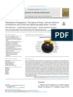 Valorization of Mangosteen, The Queen of Fruits," and New Advances in Postharvest and in Food and Engineering Applications A Review