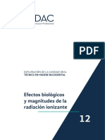 Tema 12 - Efectos Biológicos y Magnitudes de La Radiación Ionizante