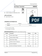 NPN Silicon Epitaxial Planar Transistor SS8050