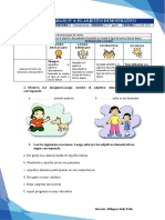 Comunicación-Ficha de Trabajo - Adjetivos Demostrativo