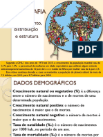 Aula 2 - DEMOGRAFIA - População Absoluta e Relativa 2021 - 1