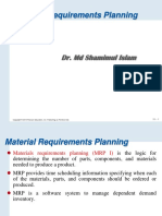 Material Requirements Planning