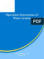 Water System Operation Manual