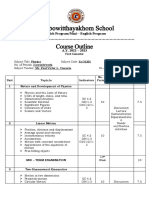 M4 - 3 - Physics - Course Outline