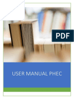 Phec User Manual