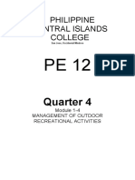 Philippine Central Islands College: Quarter 4