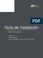 Guia de Instalacion Biotime8.0-V1.0