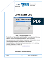 Downloader CFS: User's Manual (Revision 0)