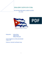 Sistema Educativo Cuba