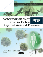 Veterinarian Workforce Role in Defense Against Animal Disease