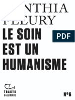 Le Soin Est Un Humanisme (Cynthia Fleury (Fleury Cynthia) )