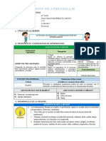 Sesión de Aprendizaje Ed. Fisica-11 Agosto-1º,2º Grado