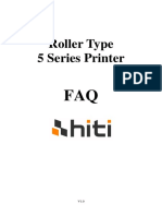 HiTi Roller Type 5 Series Printer FAQ v1.0