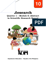 Grade 10 Research II Week 6