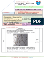 EPT - EXPERIENCIAS DE APRENDIZAJE 1 - PRIMERO-sesion 4