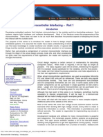 Micro Controller Interfacing