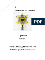 Manual of QB2000N-T Gas Detector