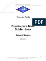 DATAMINE Mina Subterranea