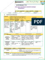 4° PRIMERA ACTIVIDAD EDA 1 - CyT PROF. JACKELINH