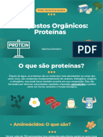 Compostos Orgânicos Proteínas