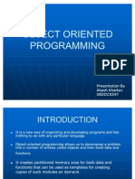 Object Oriented Programming (Slides)