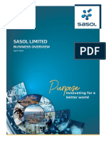 Sasol Business Overview Document