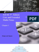 IGCSE Core Math Fifth Edition Notes