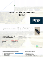 Capacitación en Derrame de HC