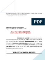 02 - Agravo de Instrumento Execução - Justificativa Pensão Alimenticía Prisão Civil.