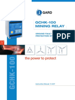 1 - IGARD GCHK-100 Mining Relay Instruction Manual