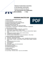 Programa Química General