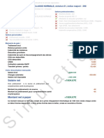 Simulation: PROFESSEUR DES ECOLES CLASSE NORMALE, Échelon 01, Indice Majoré: 390