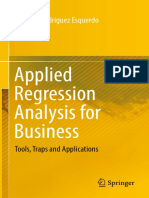 Applied Regression Analysis For Business - Tools, Traps and Applications (PDFDrive)