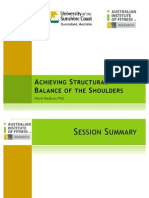 Structural Balance of Shoulders