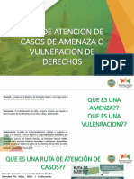 7 Ruta de Atencion de Casos de Amenaza o Vulneracion de Derechos