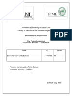 Autonomous University of Nuevo Leon Faculty of Mechanical and Electrical Engineering