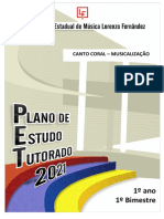 Canto Coral Musicalização 1º Ano Pet 1