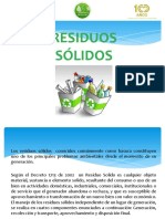 Uso Eficiente Del Agua y La Energia Manejo de Residuos Solidos