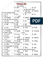 Grade 6 - March 2021 - Choose Exam by Mr. Ahmed Nabil