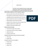 Market Structure - Managerial Economics