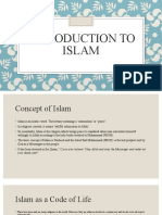 Area 1 - Introduction To Islam